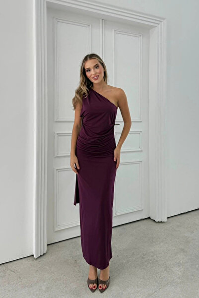 MARTYZ فستان ساندي طويل بتفاصيل الفولار