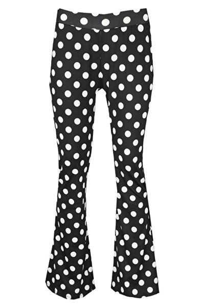 Wednesday's Girl Wednesdays Girl Delia Black Pants - XS, Black, 95% Polyester...