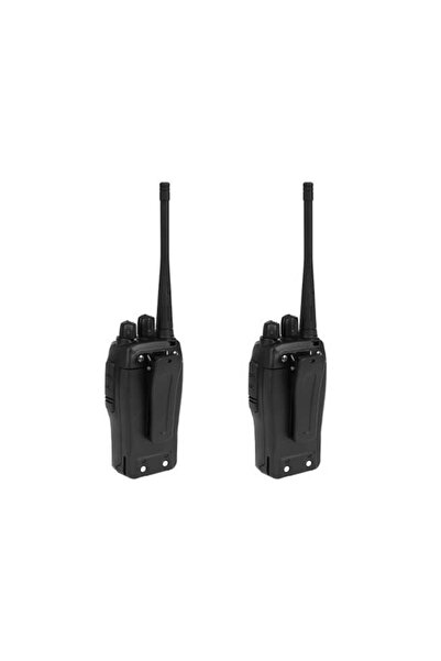 WTO Set of 2 walkie-talkie transceiver stations, 16 preset channels in the PMR range, 6 km range