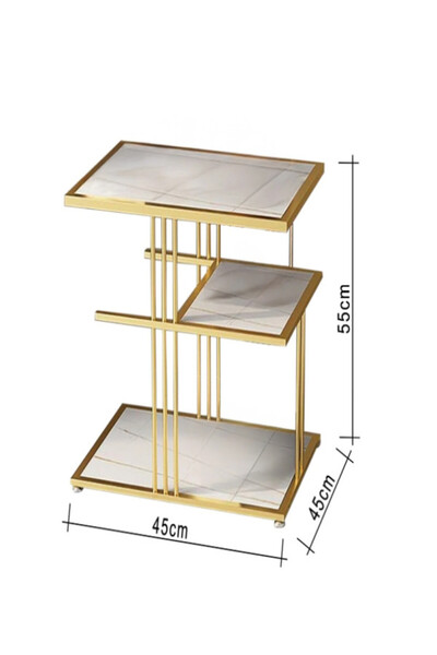 Generic Side table with three shelves