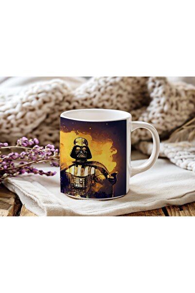 Beramussa كوب بتصميم ستار وورز دارث فيدر - مجموعة أفلام القوة المظلمة