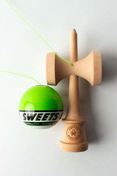 SWEETS Kendama Starter, Amped, GREEN