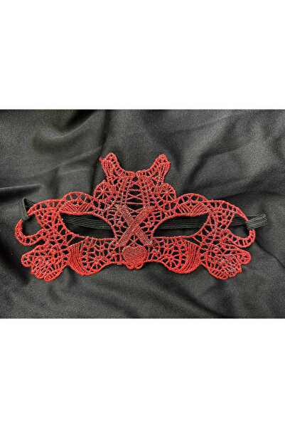 Marsilyan Red Lace Masquerade Mask Double-Sided 10 No Rsieg430-Cc84