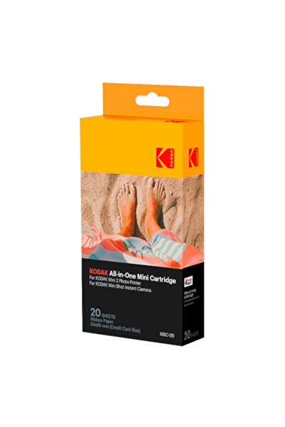 Kodak Set hârtie foto și cartuș MSC20 pentru Mini 2, Mini 2 Retro și Mini Shot 2