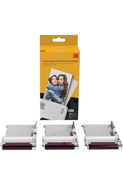 Kodak Set Combo 2 cartușe de hârtie, 30 de printuri (Mini, 5,4 x 8,6 cm)