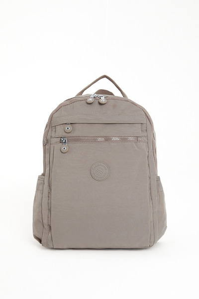 Sanmorris Glc Multi-Pocket Women's Backpack Medium Size Daily 3059 Black Patt...