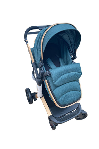 Krista 2 in 1 reversible handle reversible trolley, convertible, 518 Green