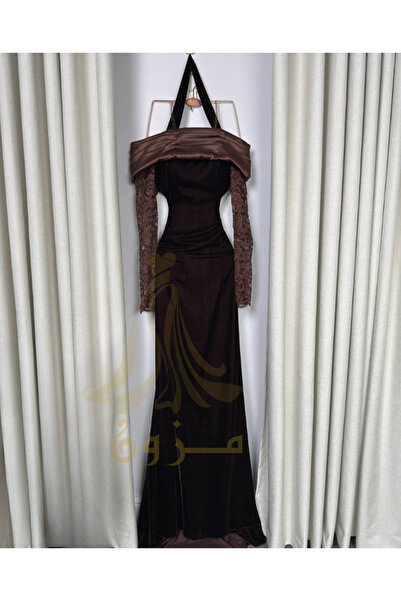 Mazoon Fashion Velvet Mermaid Evening Dress