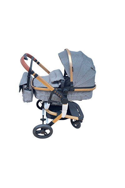 Krista 2 in 1 stroller with reversible handle, convertible, 518 Gray
