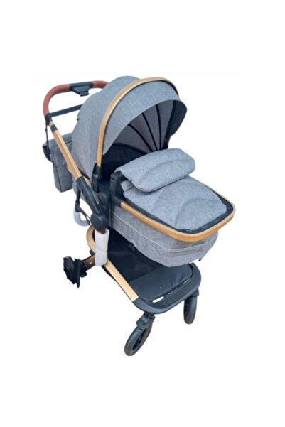 Krista 2 in 1 stroller with reversible handle, convertible, 518 Gray