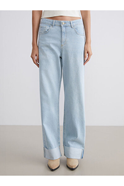 LC Waikiki Straight Fit Γυναικείο Jean Παντελόνι