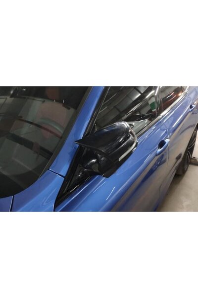 RADUS BMW 'Batman' Mirror Covers Set F20 F21 F22 F23 F30 F31 F32 F33 F36 Glossy Black