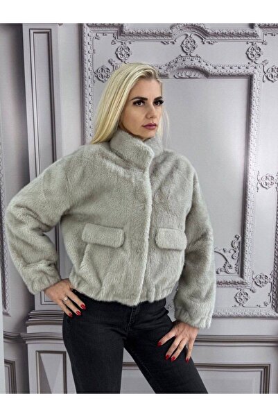 GLAMSI Elegant jacket made of premium eco-fur