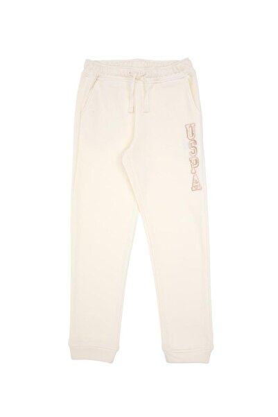 U.S. Polo Assn. Girl's Sequin Embroidered Jogger Sweatpants Teksporpu-787.9