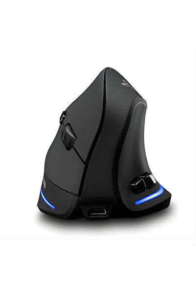 SHOPYTECH Zelotes F35 Dikey Kablosuz Mouse Ergonomik Şarjlı 2.4G 1000/1600/2400 DPI 6 Tuş