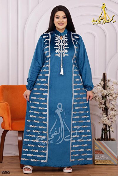 Generies High quality velvet Arabic jalabiya with a wonderful design