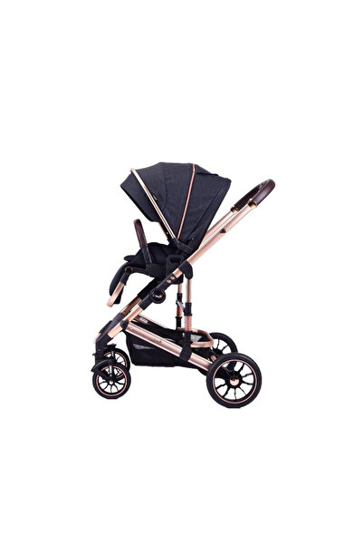 L-Sun 2 in 1 convertible, reversible, foldable stroller, F3 Luxury Black