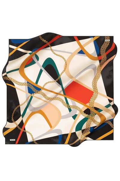 Aker وشاح حرير نوستالجي سيرا 8298-311