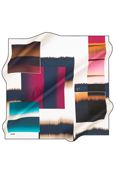 Aker وشاح حريري نوستالجي تيفيل 8187-921