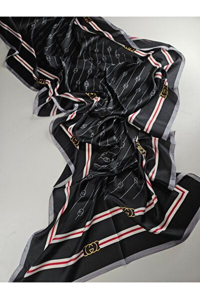 Shiva Scarfs وشاح حريري بموضوع حلقي G Tema، شال حريري، حجاب