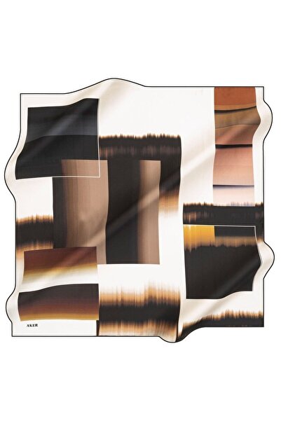 Aker وشاح حرير نوستالجي سيرا 8187-312