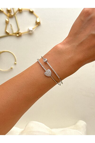 YOUES JEWELRY ÇELİK PRENSES MODEL MİNİMALİST AYARLANABİLİR KELEPÇE