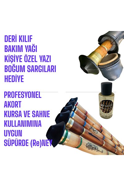 NEY Süpürde Ney,Re (D) profesyonel akort yeni başlayanlar için uygundur