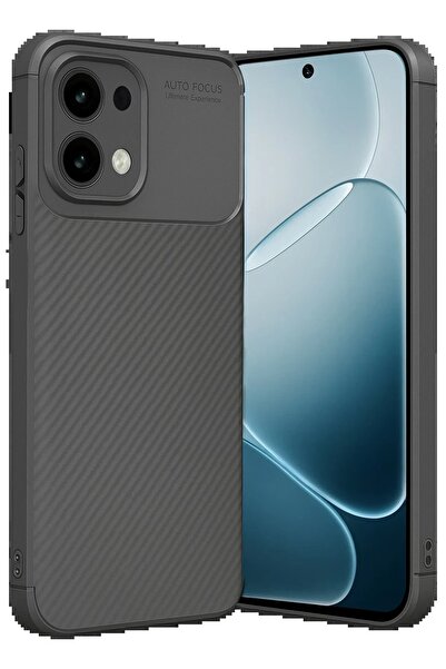 UStores Oppo A6 Pro 4g Auto Focus Carbon Cover - Gray-(5796) - Tnx2222-7633