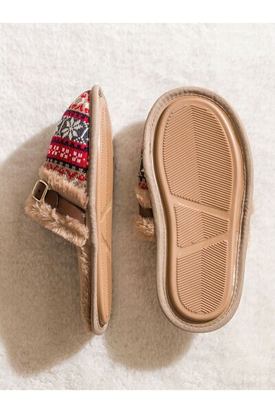 LC Waikiki Lcw Steps Furry Women's House Slippers