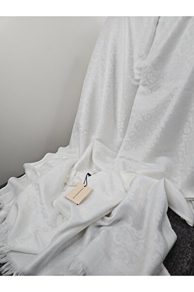 Shiva Scarfs شال حريري فاخر من الكشمير بنمط B على الوجهين، مناسب لجميع الفصول...