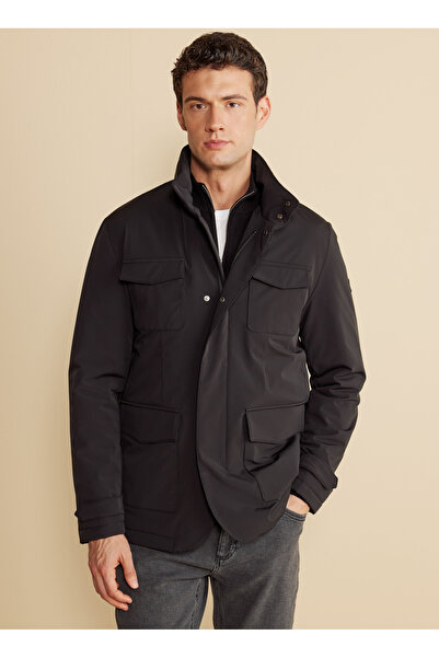 BROOKS BROTHERS Siyah Erkek Mont BBFW25MJC014