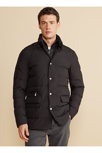 BROOKS BROTHERS Siyah Erkek Mont BBFW25MJC017