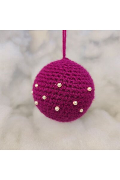 Amma Design Glob croșetat manual pe bază din polistiren, 9x9 cm