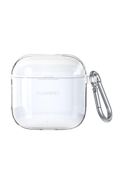 Dmay Huawei Freeclip 2 Earphone Compatible Matte Silicone Case + Hook