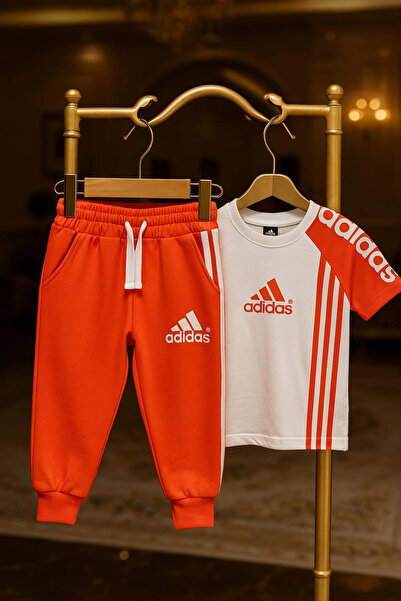 morpembej kadın erkek çocuk Unisex Striped Children's Suit