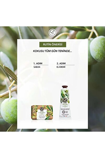 Yves Rocher Solid Soap - Refreshing Olive Citrus - Does Not Contain Sls, Sles, Vegan