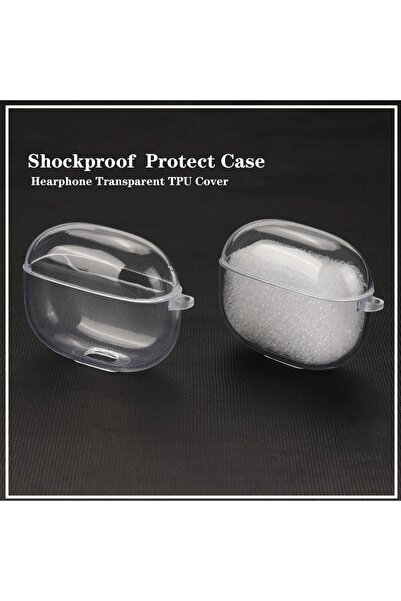 Dmay Huawei Freeclip 2 Earphone Compatible Matte Silicone Case + Hook