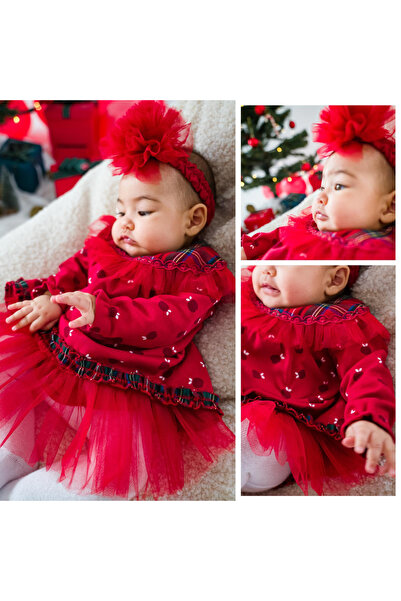 Caramel New Year Bandana Dress