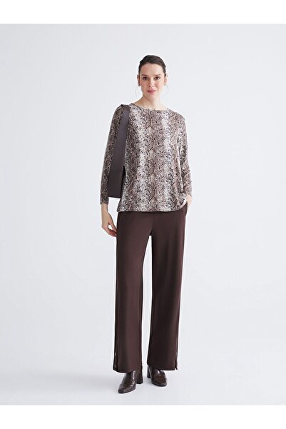 LC Waikiki Lcw Grace Plus Size Elastic Waist Women's Pants