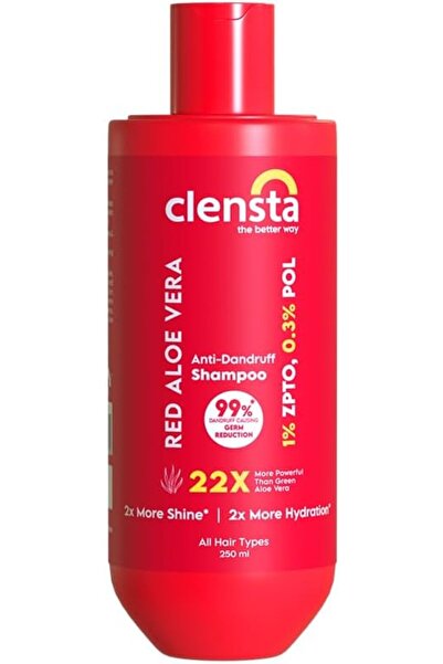 genernic Clinsta Red Aloe Vera Anti-Dandruff Shampoo, 250 ml (CLP085)