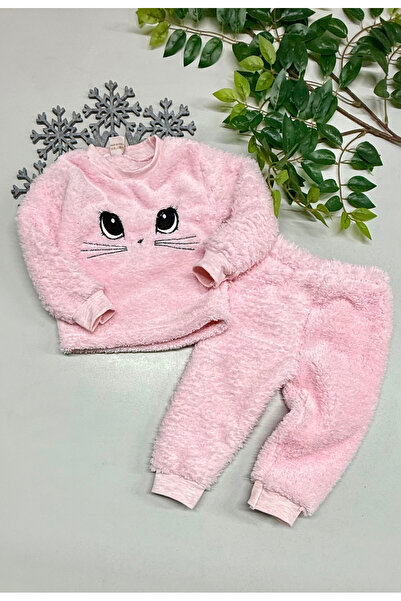 CemBebe Kids' winter plush tracksuit set - warm & cozy everyday wear