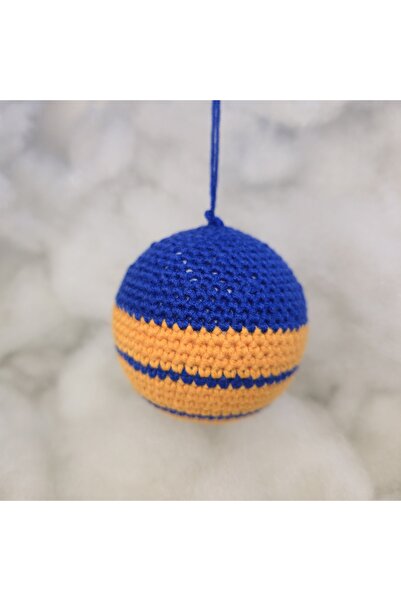 Amma Design Glob croșetat manual pe bază din polistiren, 9x9 cm