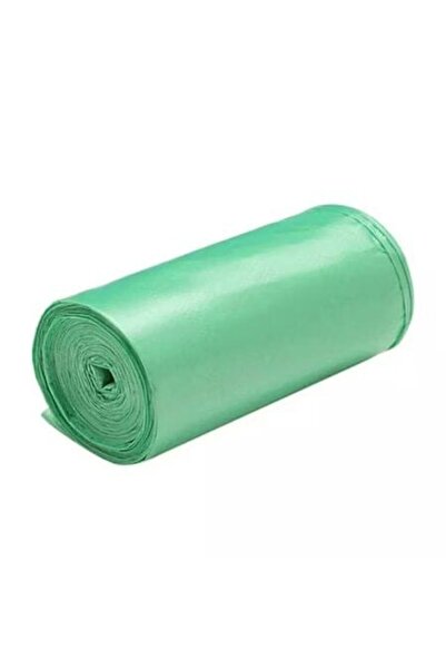 OEM Green garbage bags with handles, jasmine scent, 35 L, 49x59 cm, 50 pcs/roll