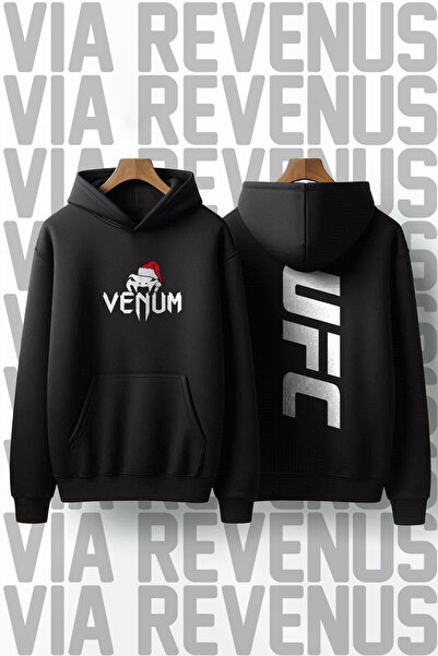 Vordevia UFC Anul Nou cu imprimeu bumbac 100% Calitate Premium cu glugă Swea ...