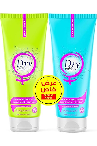 genernic جل غسول المناطق الحساسة من دراي فريش للنساء - عبوة البابونج والمسك و...