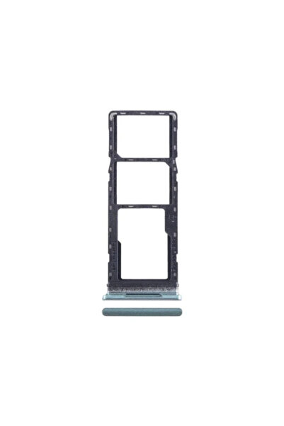 Fodos Infinix Hot 50 Sim Card Tray Drawer Apparatus X6720 Compatible Green
