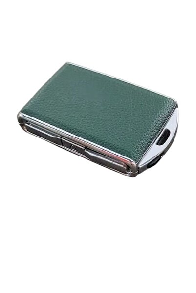 OEM Volvo S90 S60 XC40 V60 V90 XC60 XC90 θήκη κλειδιών από πράσινο δέρμα