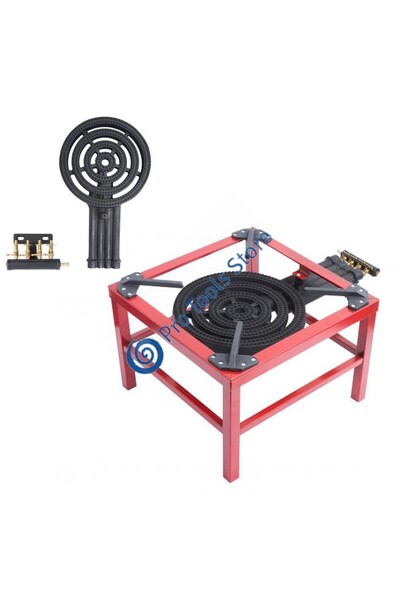 elefant R04 Burner / Cooktop, Four Rings, Propane-Butane Gas