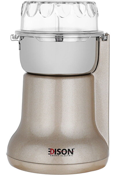 Generic مطحنة قهوة إديسون AG-26، 180 واط، 50 غرام - ذهبي