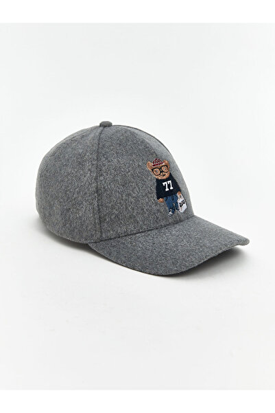 LC Waikiki Create Your Style from Uzg Store |   Bear Embroidered Men's Cap Hat